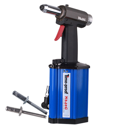 Pneumatic Hydraulic Industrial Rivet Tool For Structural Blind Rivets 4.8mm - 6.4mm
